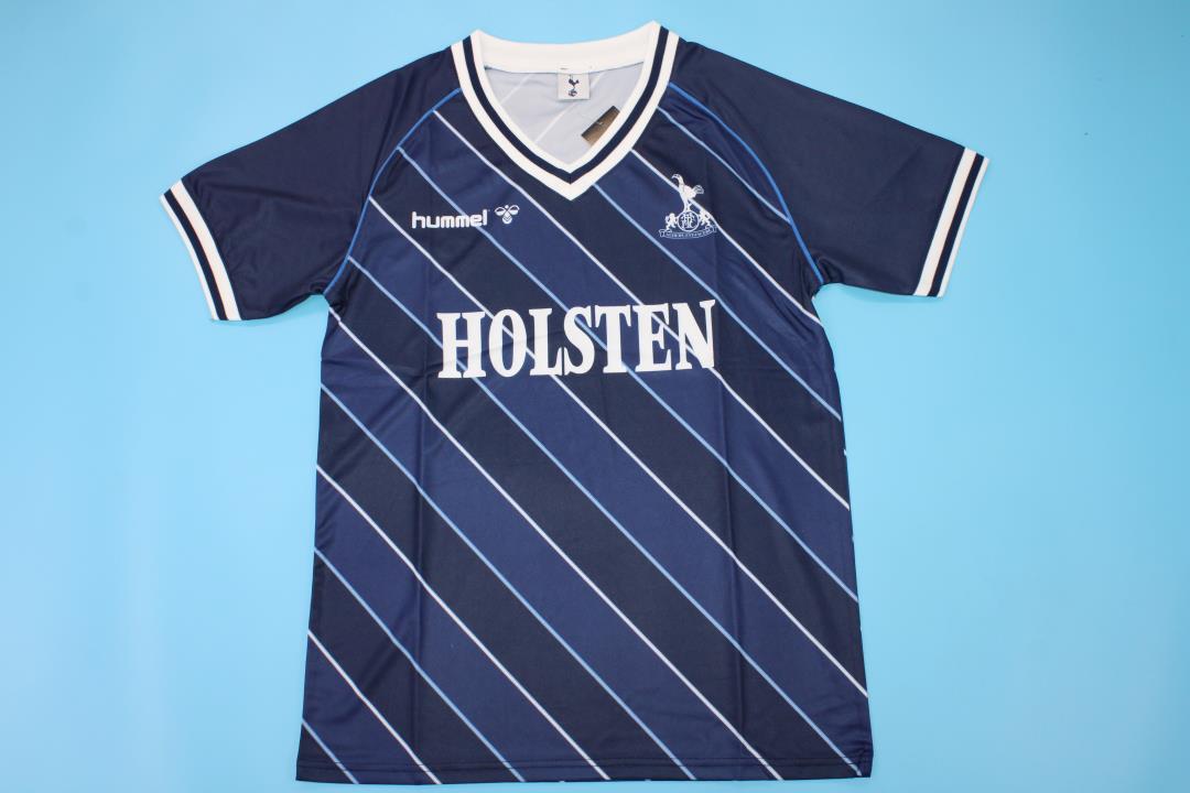 AAA Quality Tottenham 1988 Third Dark Blue Soccer Jersey